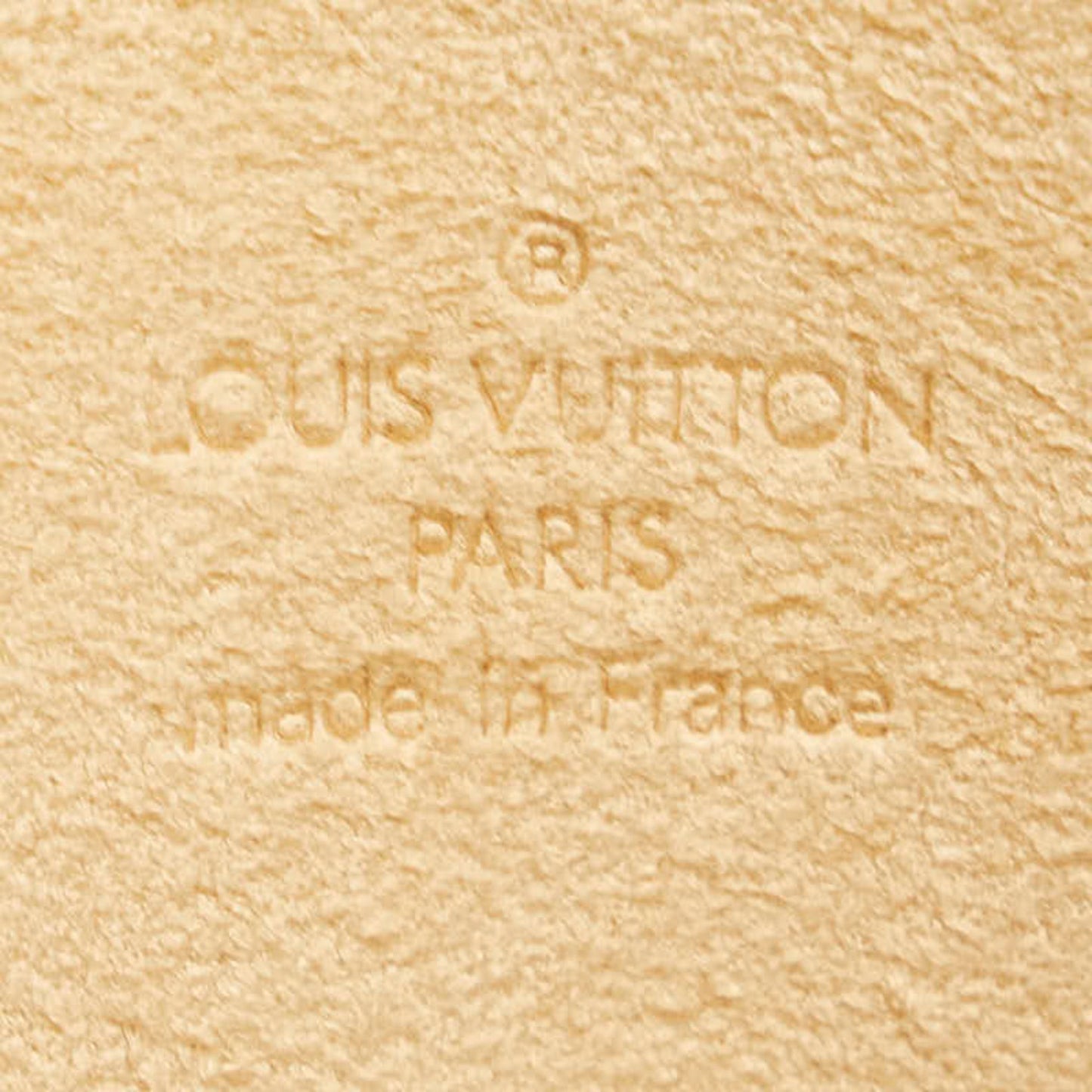 Louis Vuitton Brown Pvc Leather Pochette Shoulder Bag