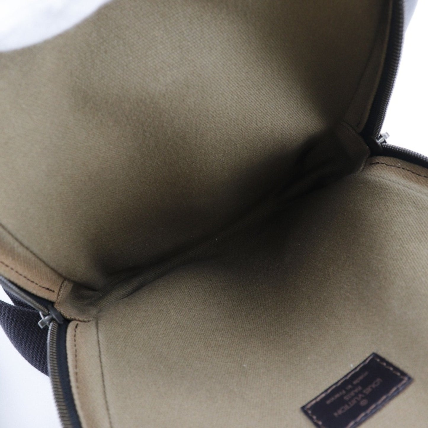 Louis Vuitton Brown Coffee Leather Shoulder Bag