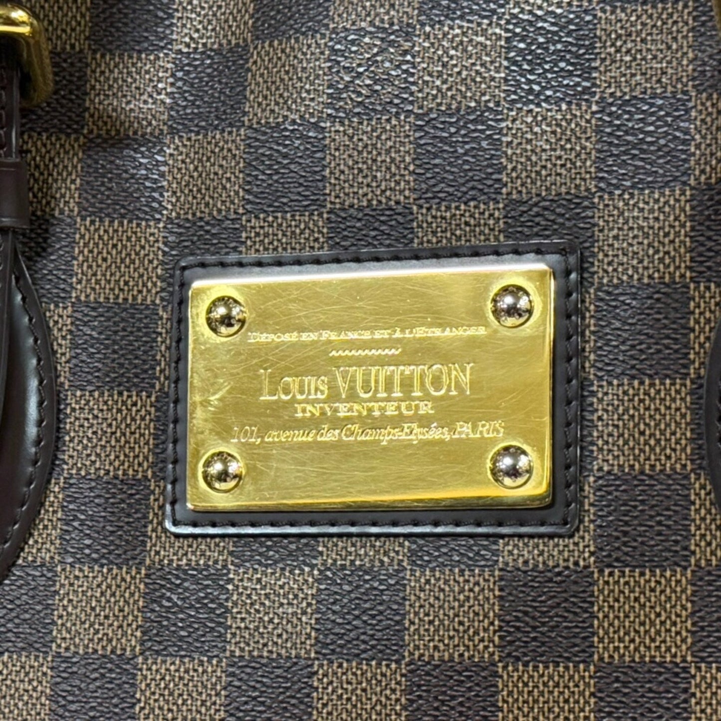 Louis Vuitton Brown Damier Canvas Shoulder Bag