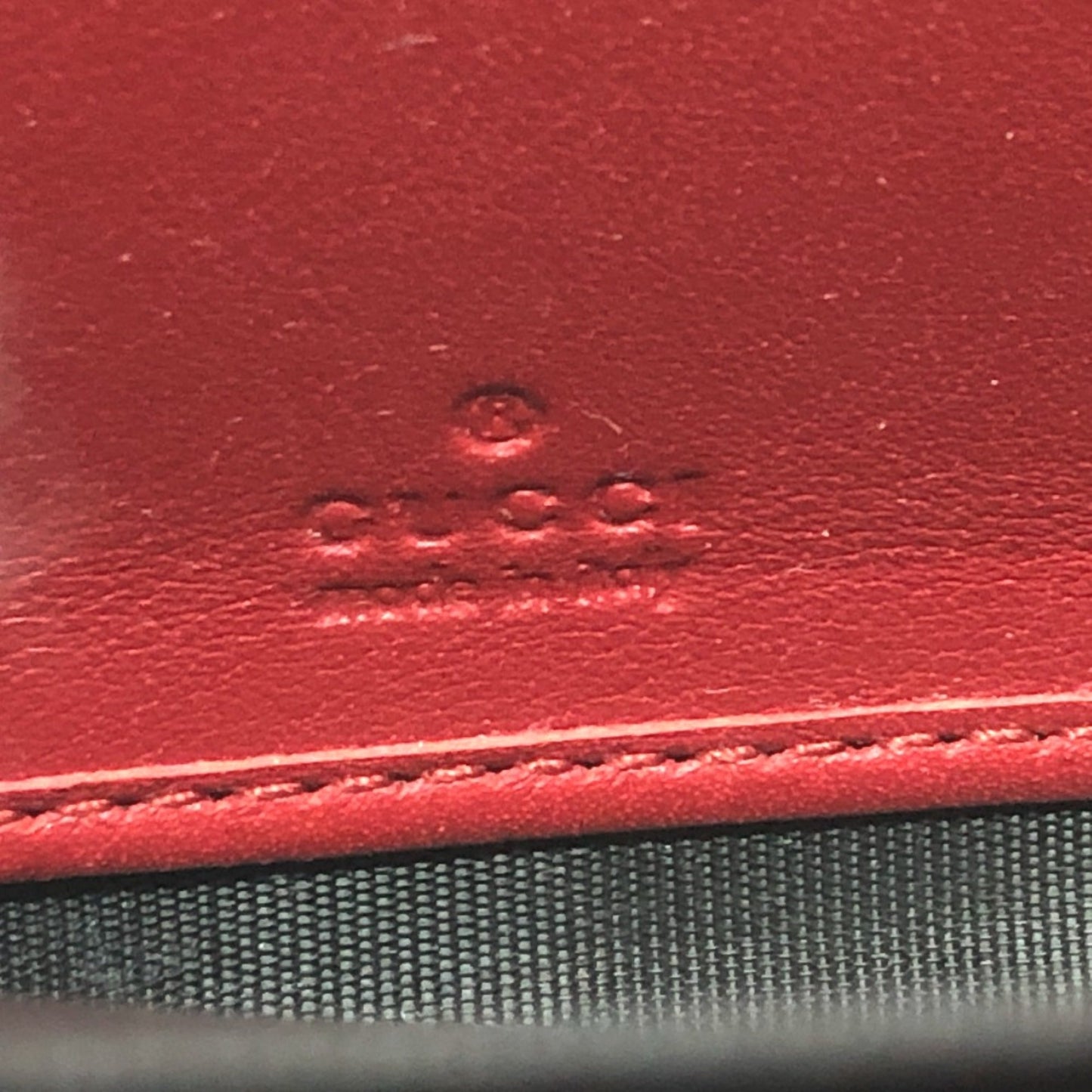 Gucci Red Other Long Wallet (Bi-Fold)