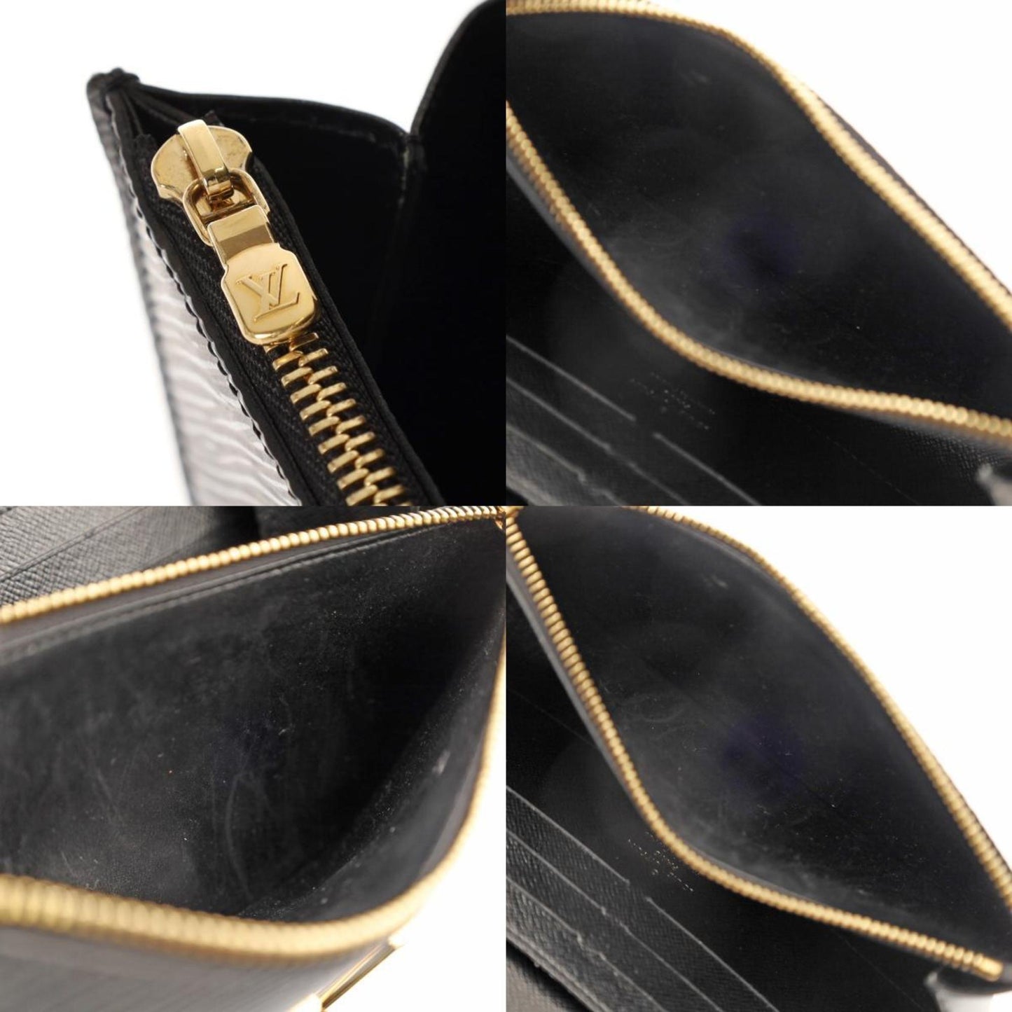 Louis Vuitton Black Leather Shoulder Bag