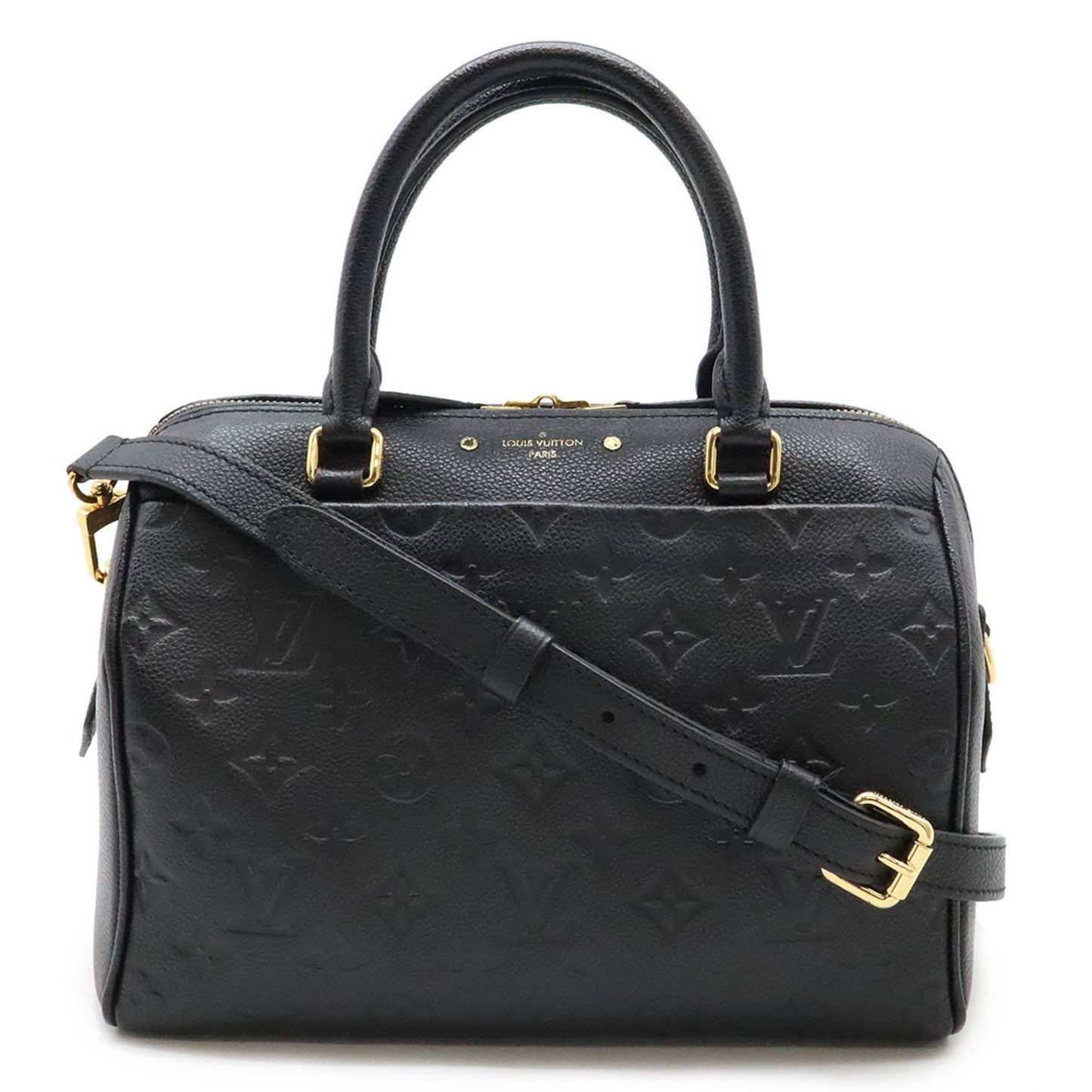 Louis Vuitton Noir Monogram Empreinte Handbag Shoulder Bag ()