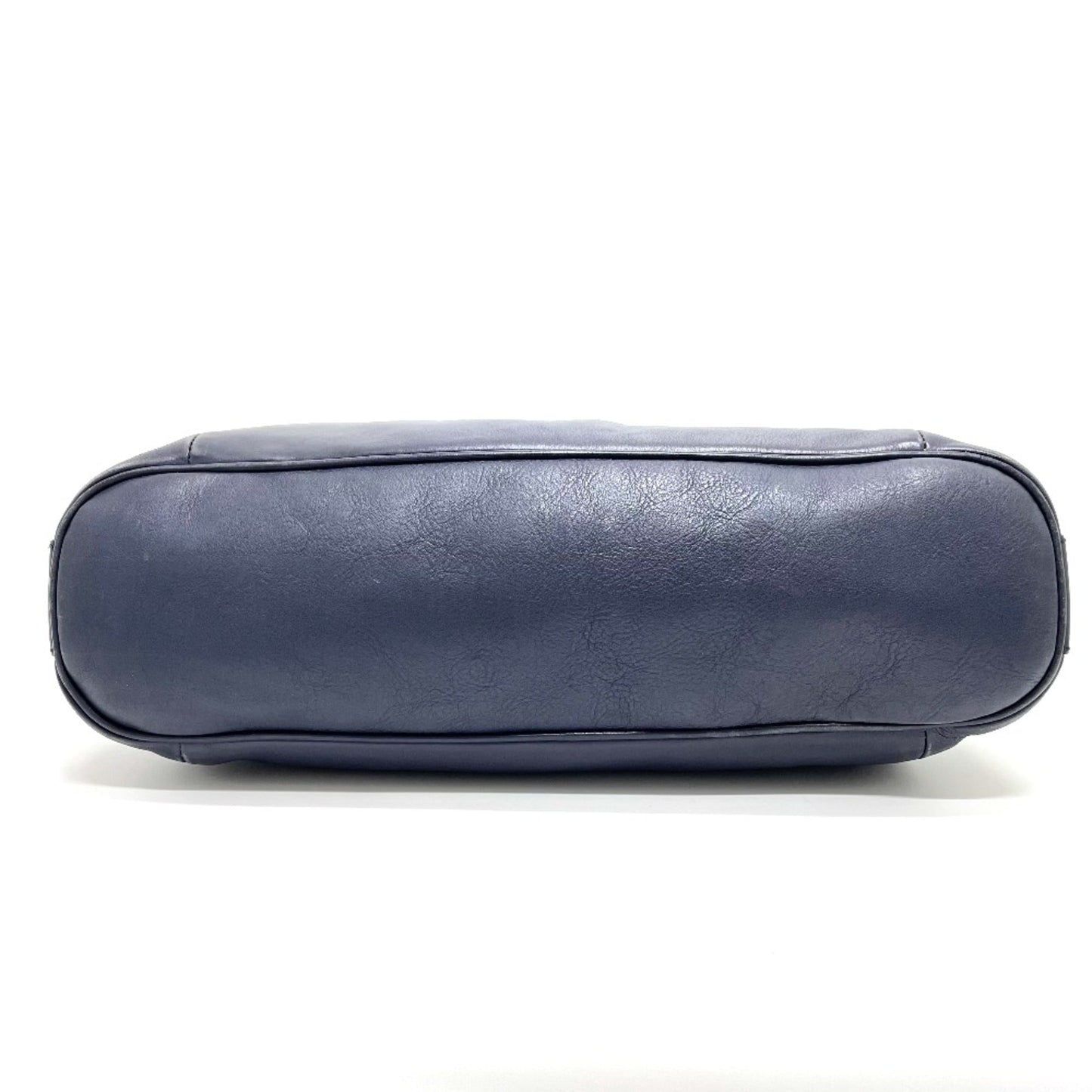 Gucci Navy Leather Shoulder Bag