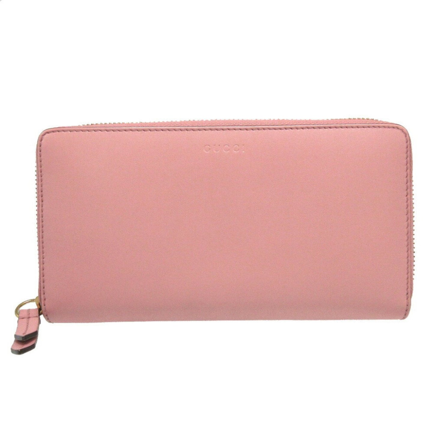 Gucci Pink Leather Long Wallet (Bi-Fold) ()