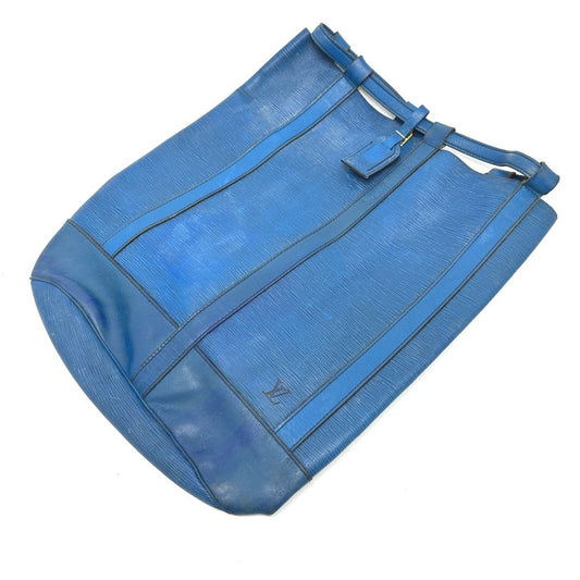 Louis Vuitton Blue Leather Shoulder Bag ()