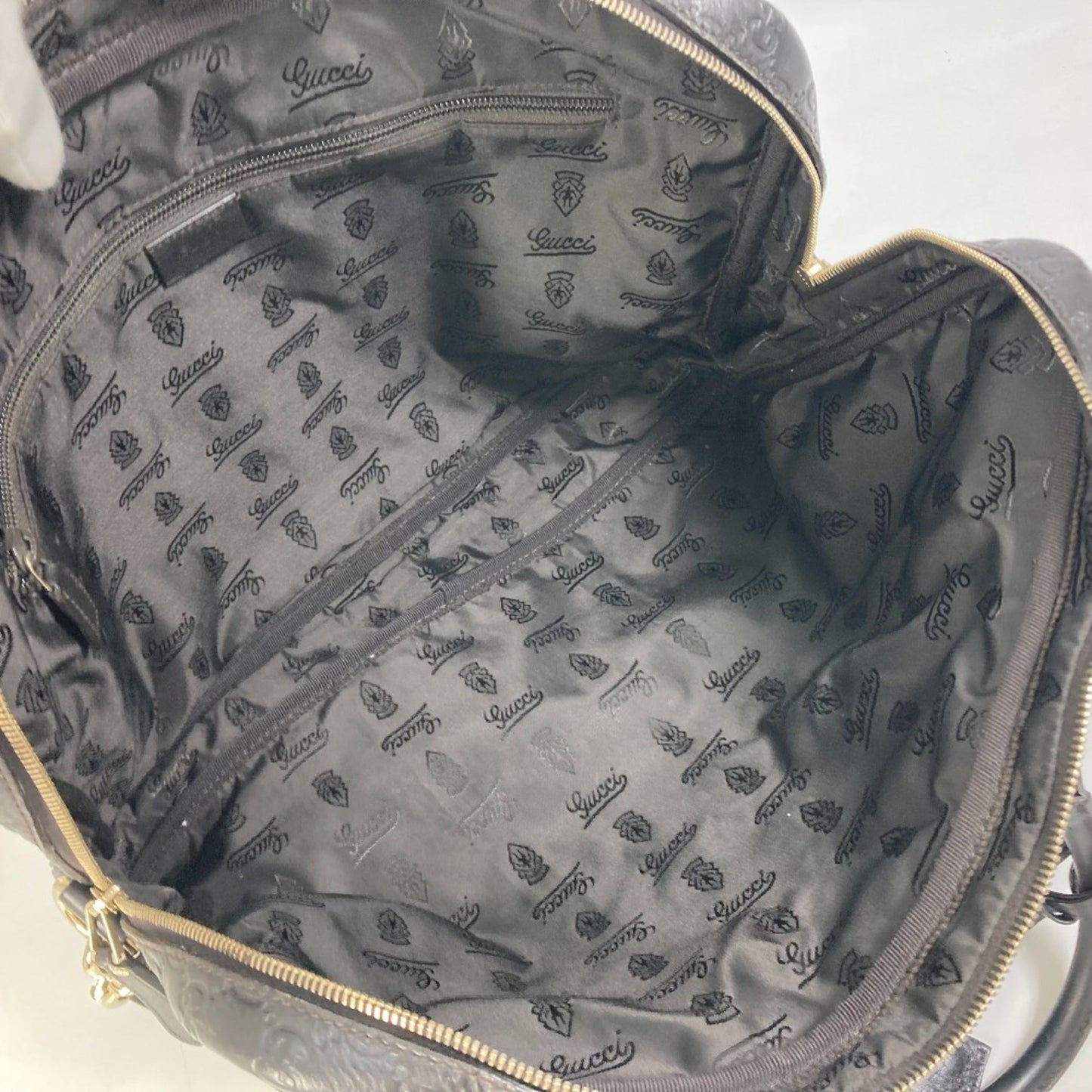 Gucci Brown Leather Briefcase