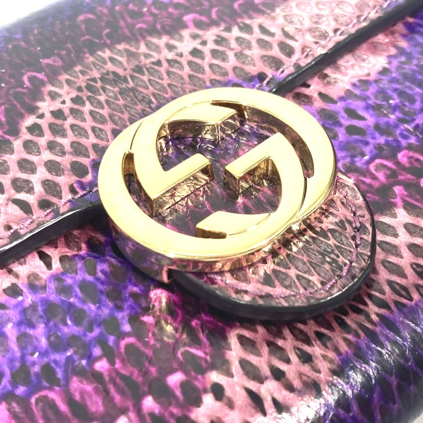 Gucci Purple Other Long Wallet (Bi-Fold)