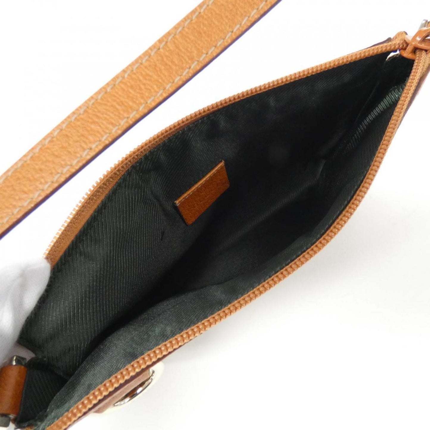 Gucci Gg Canvas Beige Orange Gg Canvas Shoulder Bag
