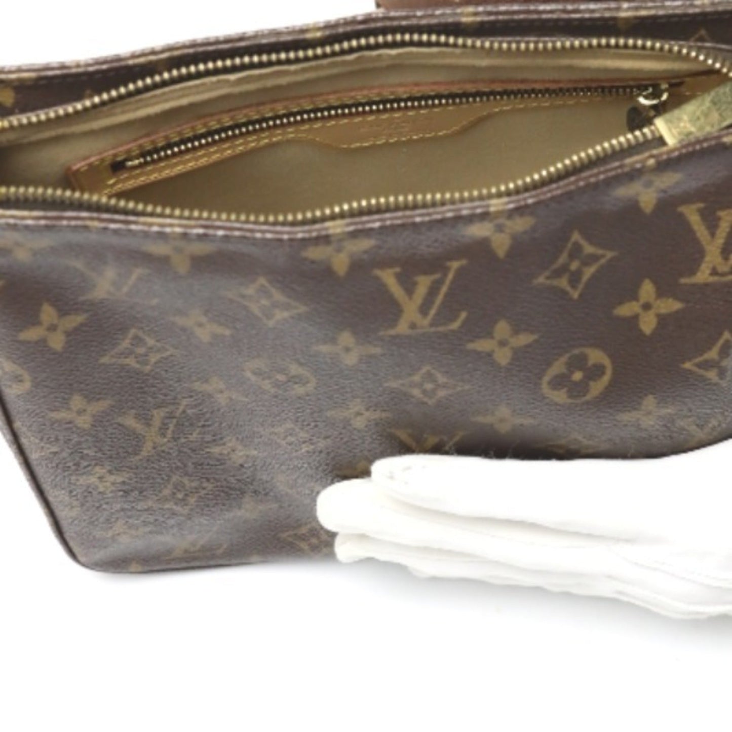 Louis Vuitton Brown Monogram Shoulder Bag