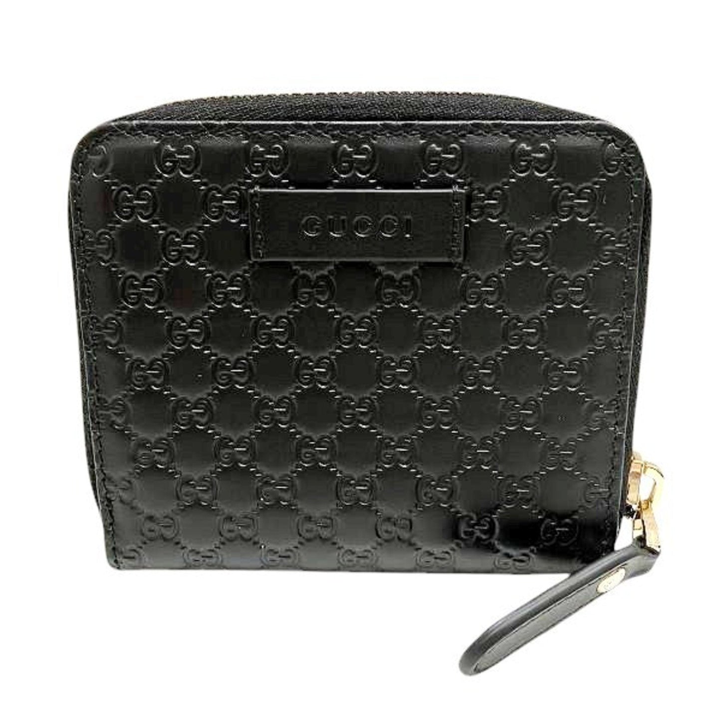 Gucci Black Leather Long Wallet (Bi-Fold) ()