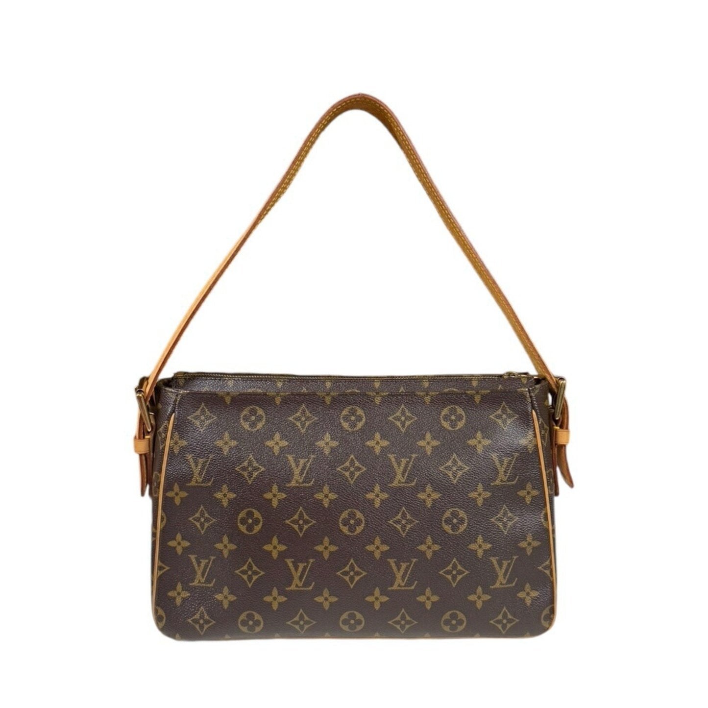 Louis Vuitton Brown Monogram Canvas Shoulder Bag