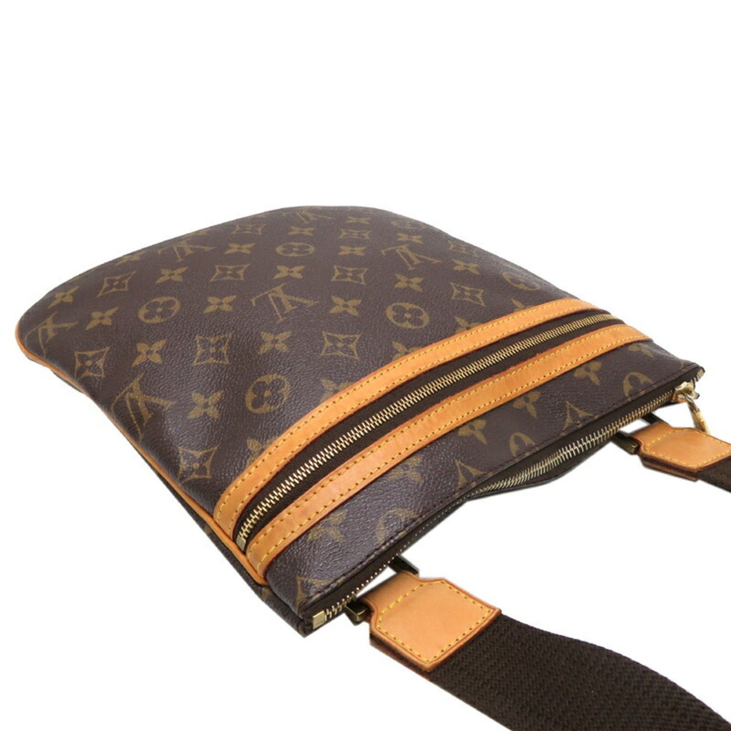 Louis Vuitton Brown Monogram Pochette Shoulder Bag