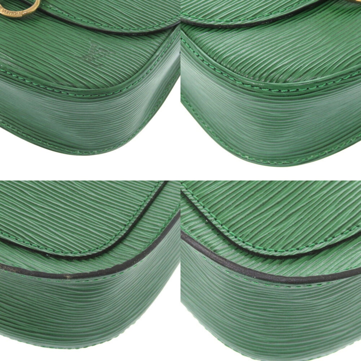 Louis Vuitton Borneo Green Epi Leather Shoulder Bag