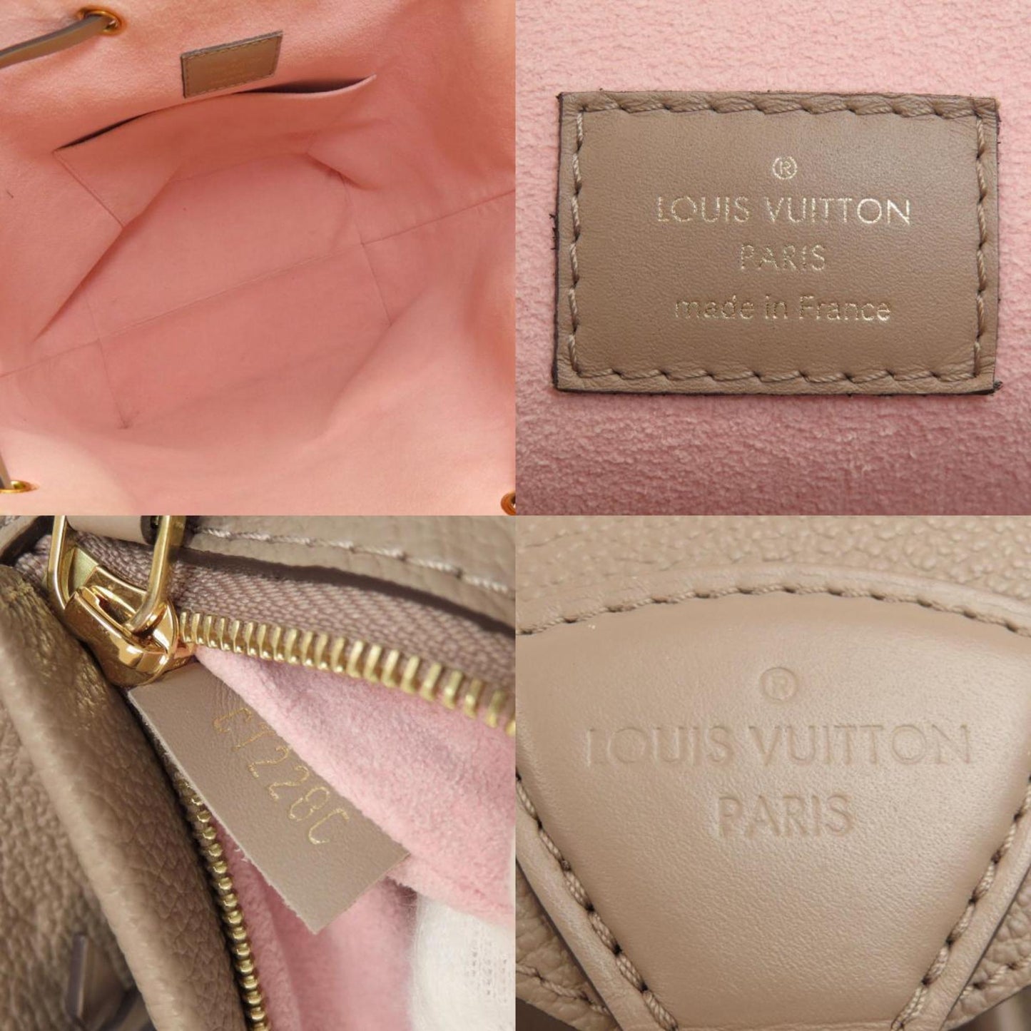 Louis Vuitton Empreinte Tourterelle Monogram Empreinte Backpack