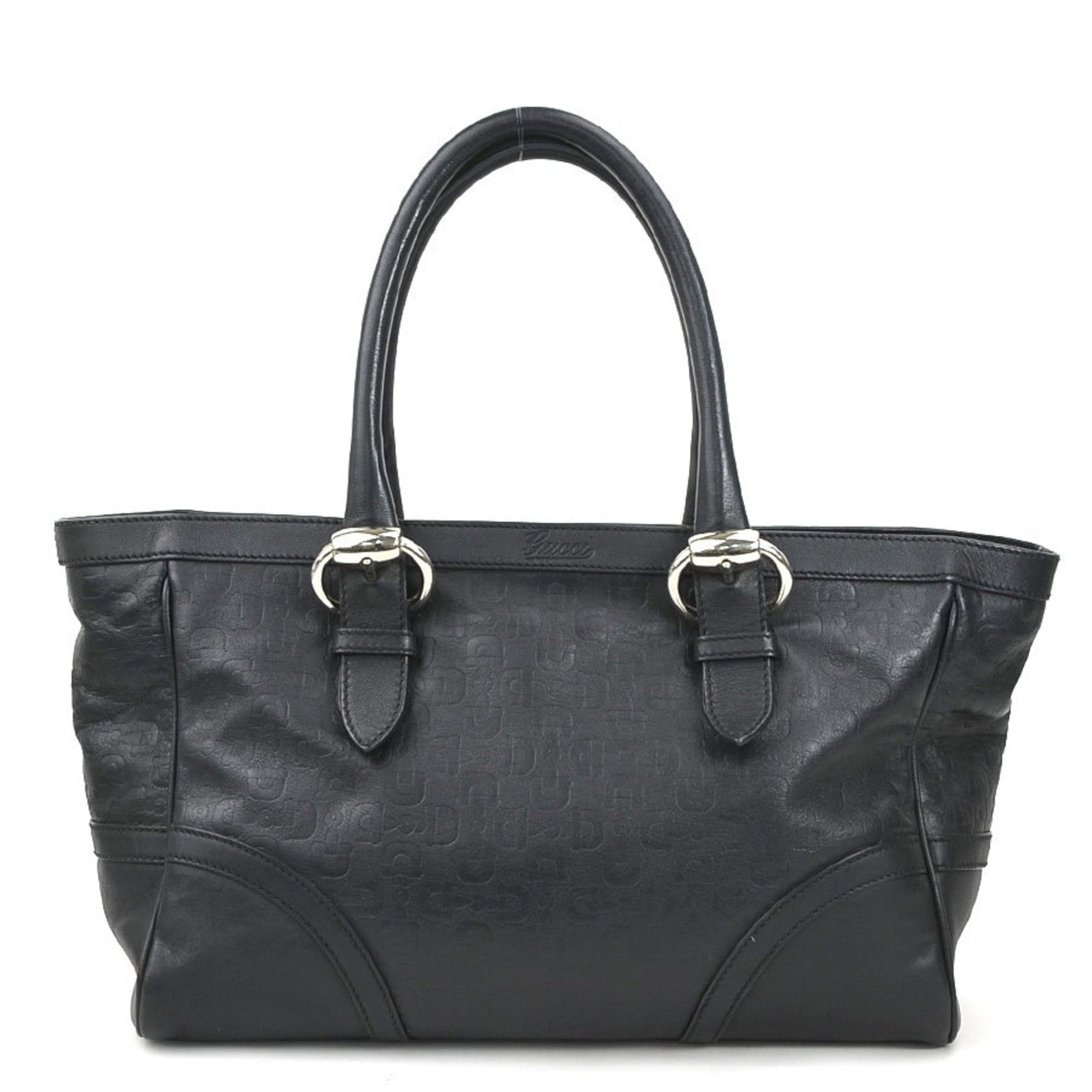 Gucci Black Leather Handbag ()