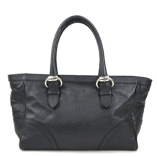 Gucci Black Leather Handbag ()