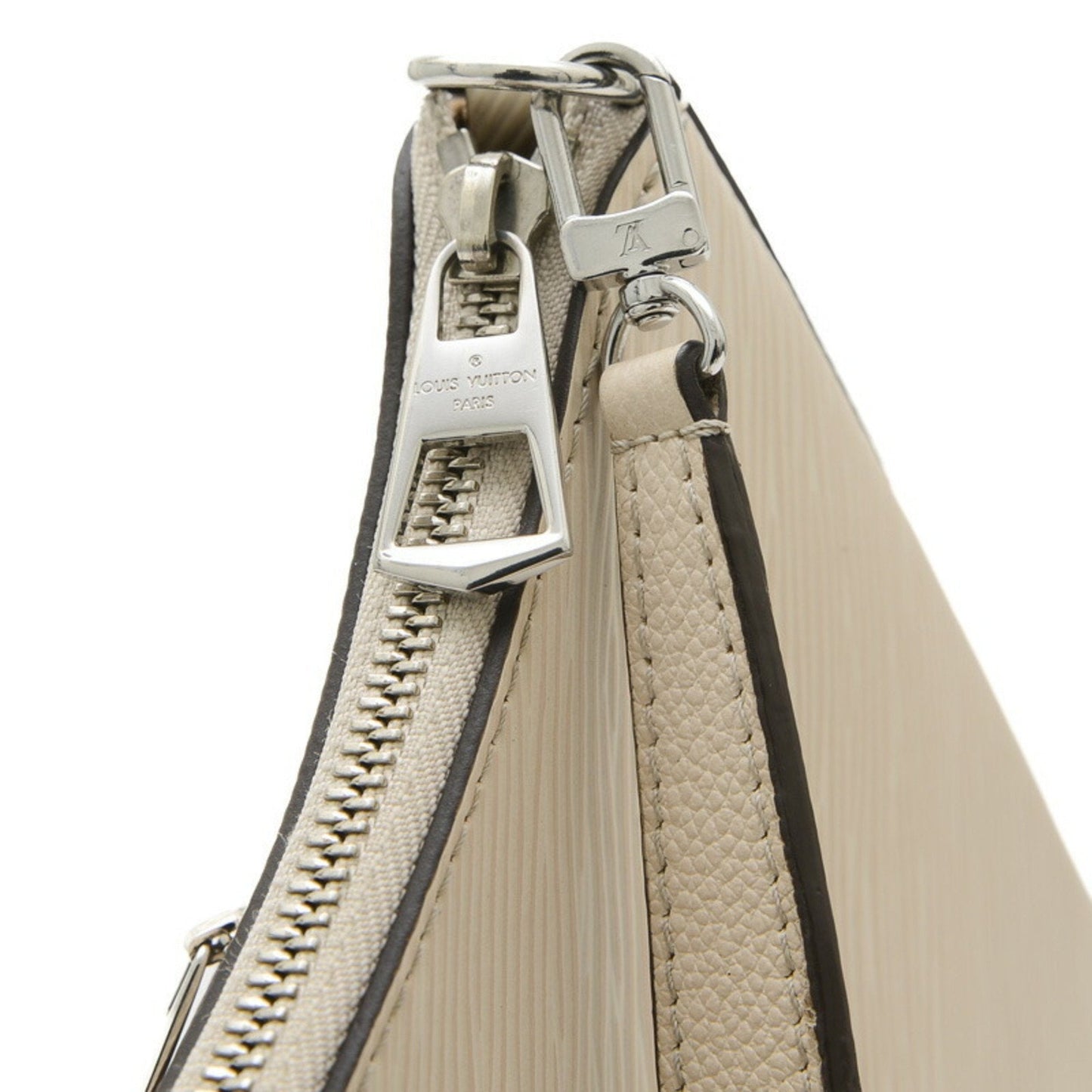 Louis Vuitton Beige Cream Epi Leather Pouch Shoulder Bag