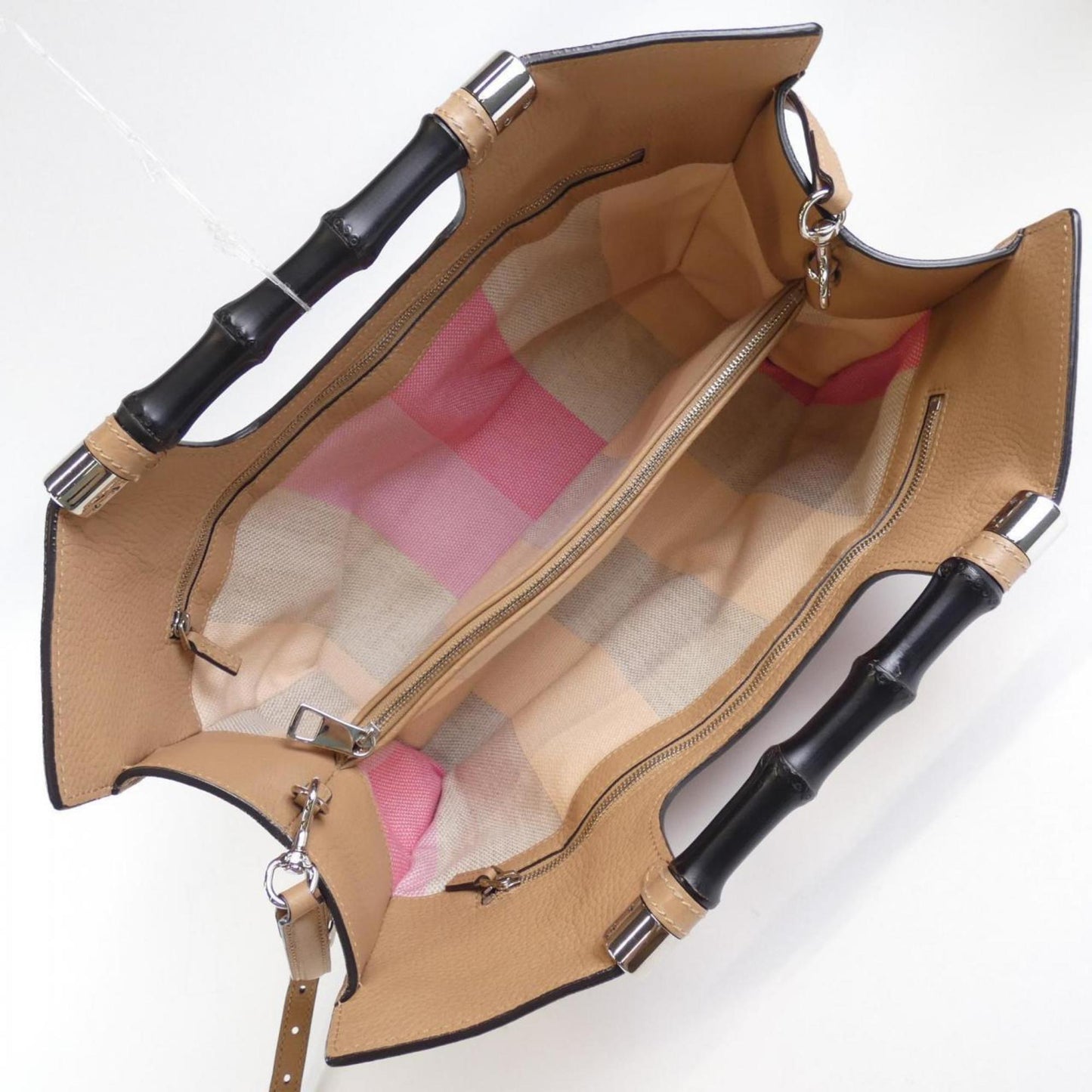 Gucci Beige Leather Handbag