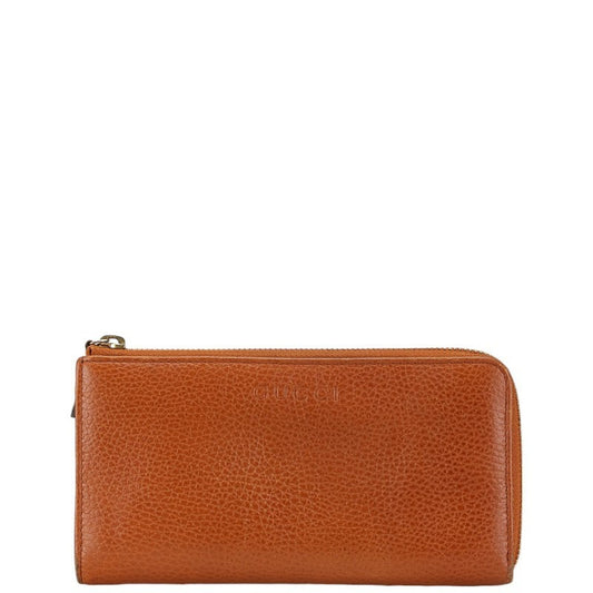 Gucci Brown Leather Coin Purse/Coin Case ()