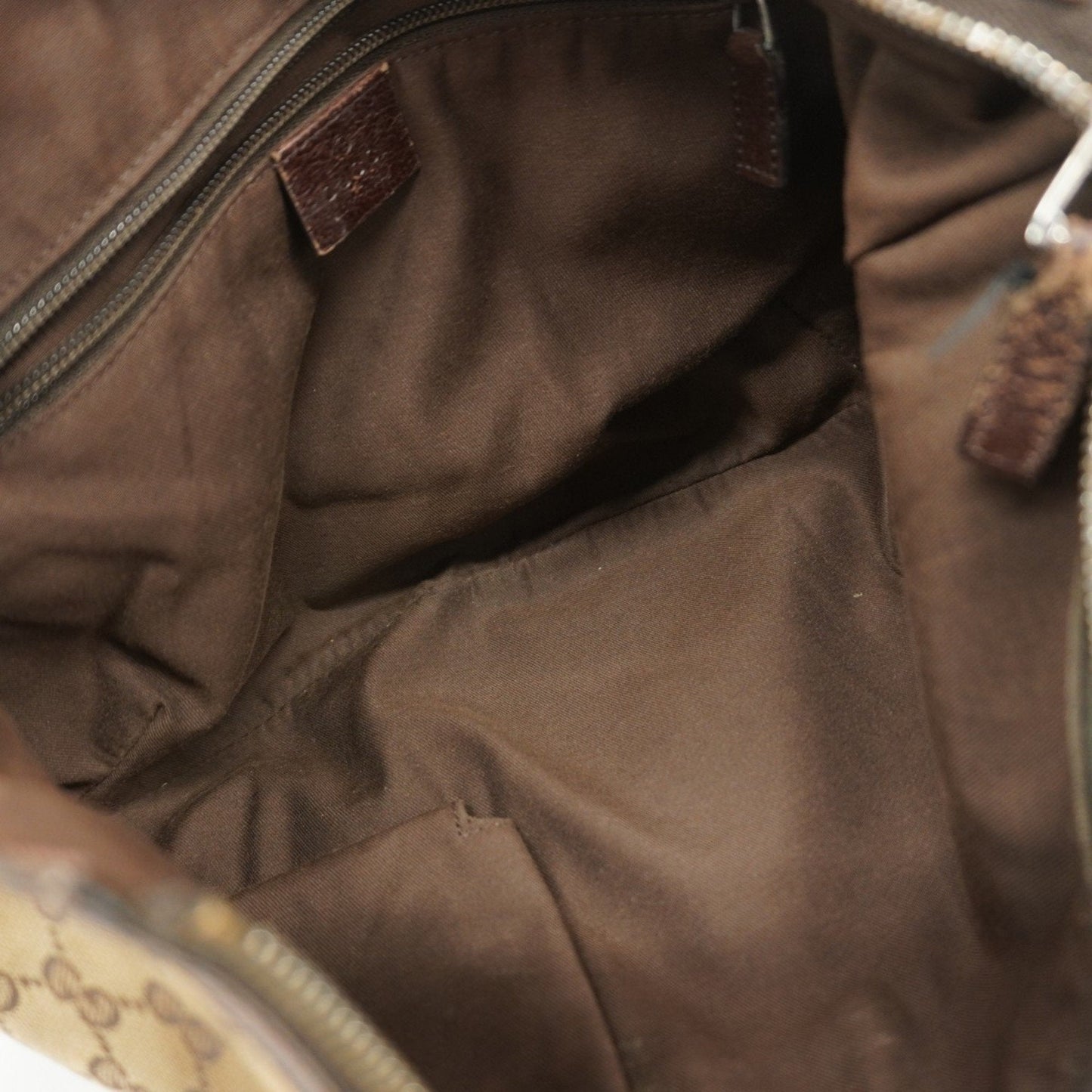 Gucci Brown Canvas Shoulder Bag