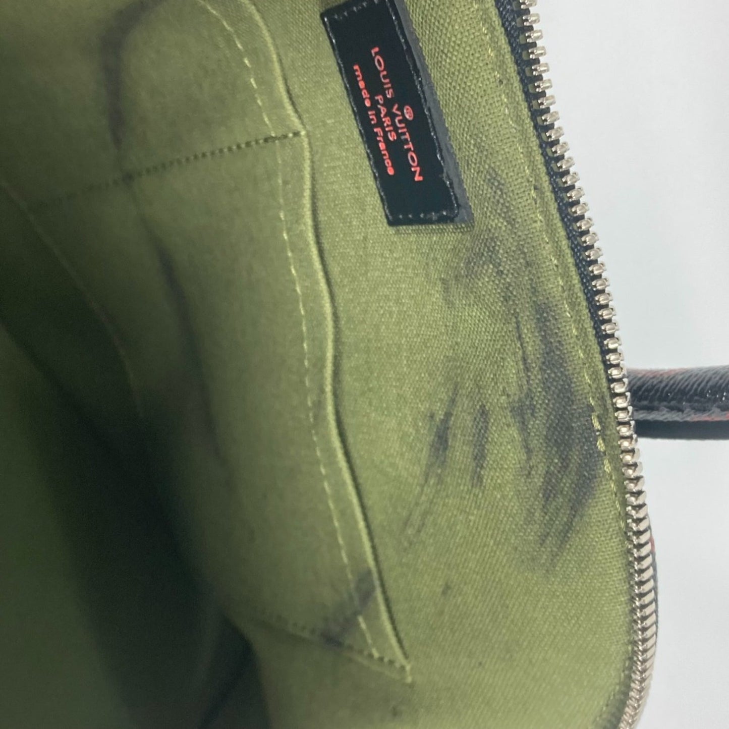 Louis Vuitton Black Cloth Shoulder Bag