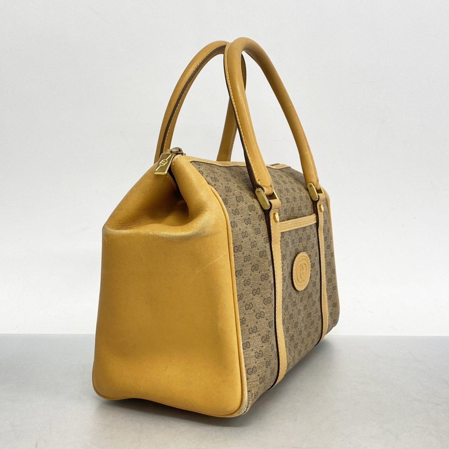 Gucci Brown Pvc Handbag