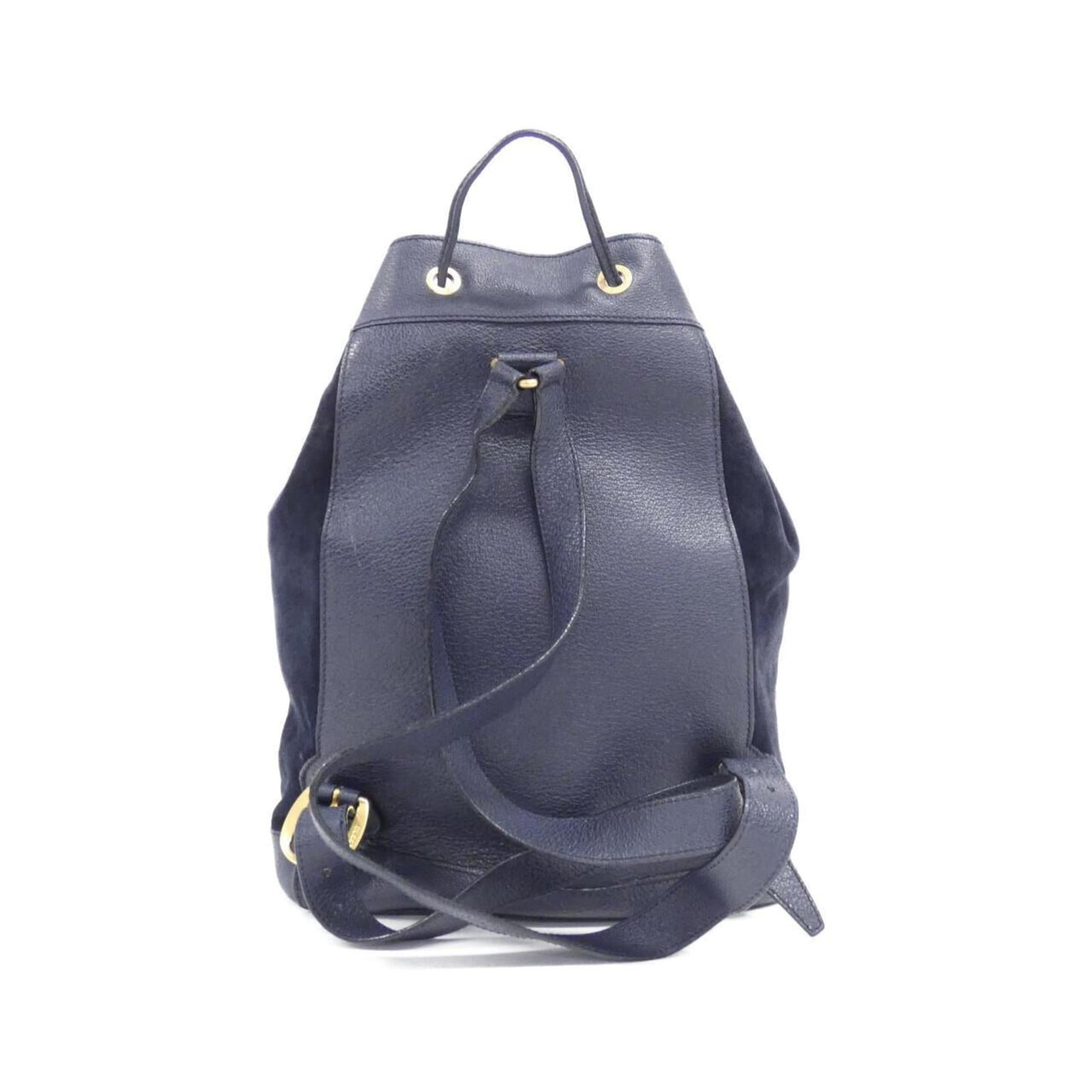 Gucci Blue Suede Leather Backpack