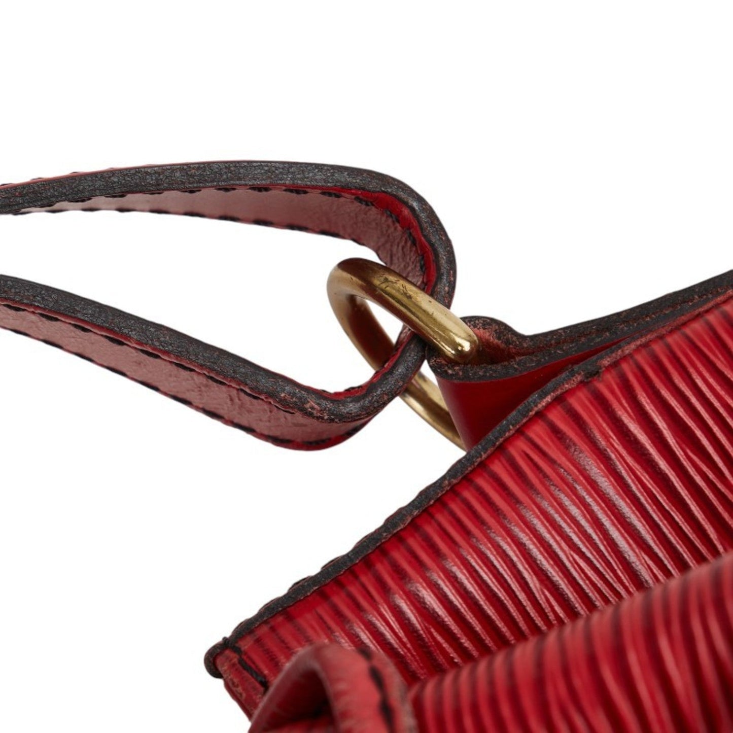 Louis Vuitton Castilian Red Leather Shoulder Bag