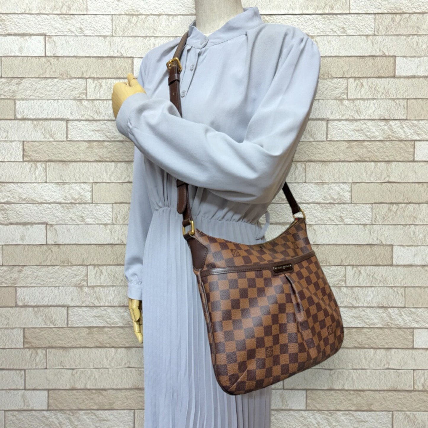 Louis Vuitton Brown Damier Canvas Shoulder Bag