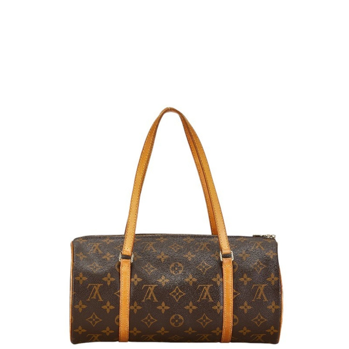 Louis Vuitton Brown Pvc Leather Shoulder Bag
