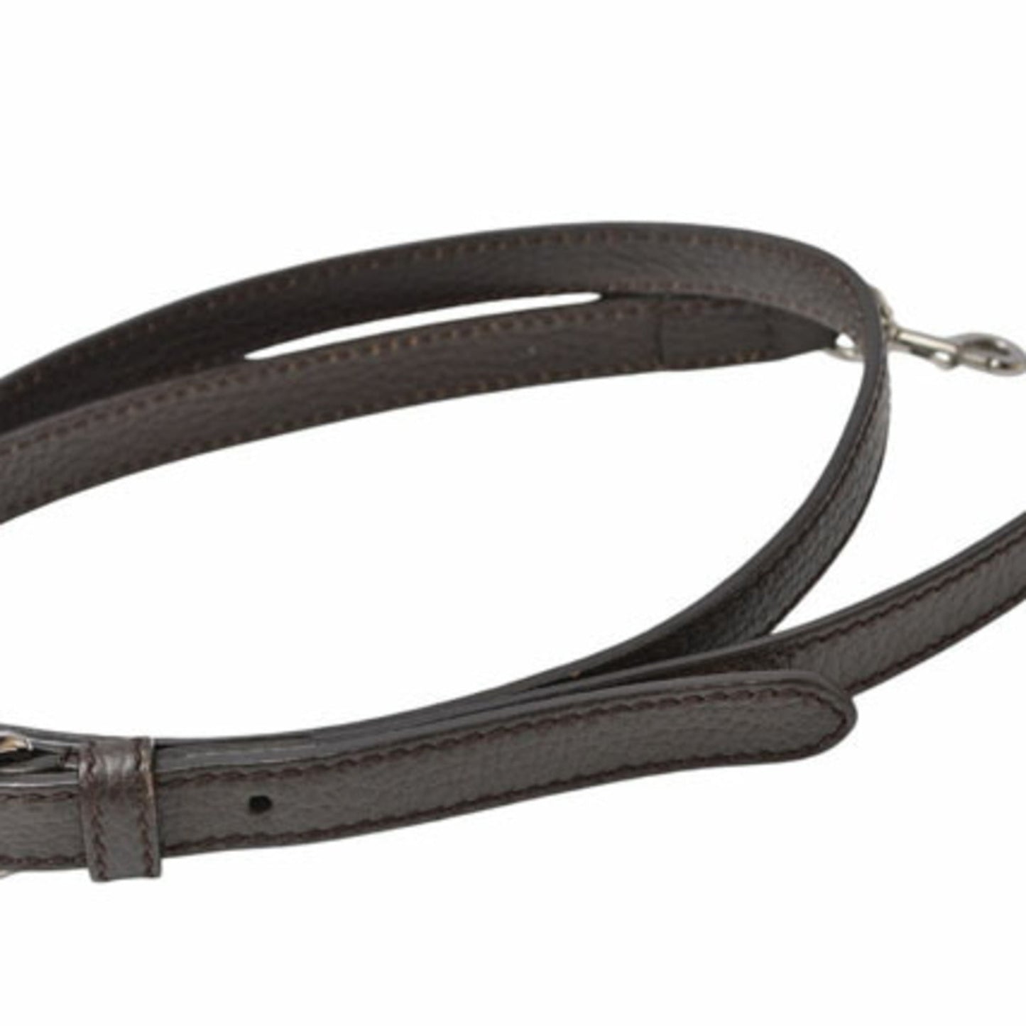 Gucci Dark Brown Leather Handbag Shoulder Bag