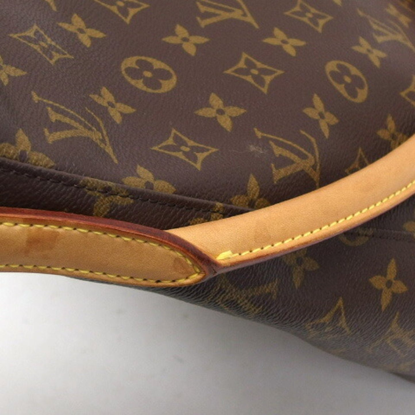 Louis Vuitton Brown Monogram Canvas Shoulder Bag