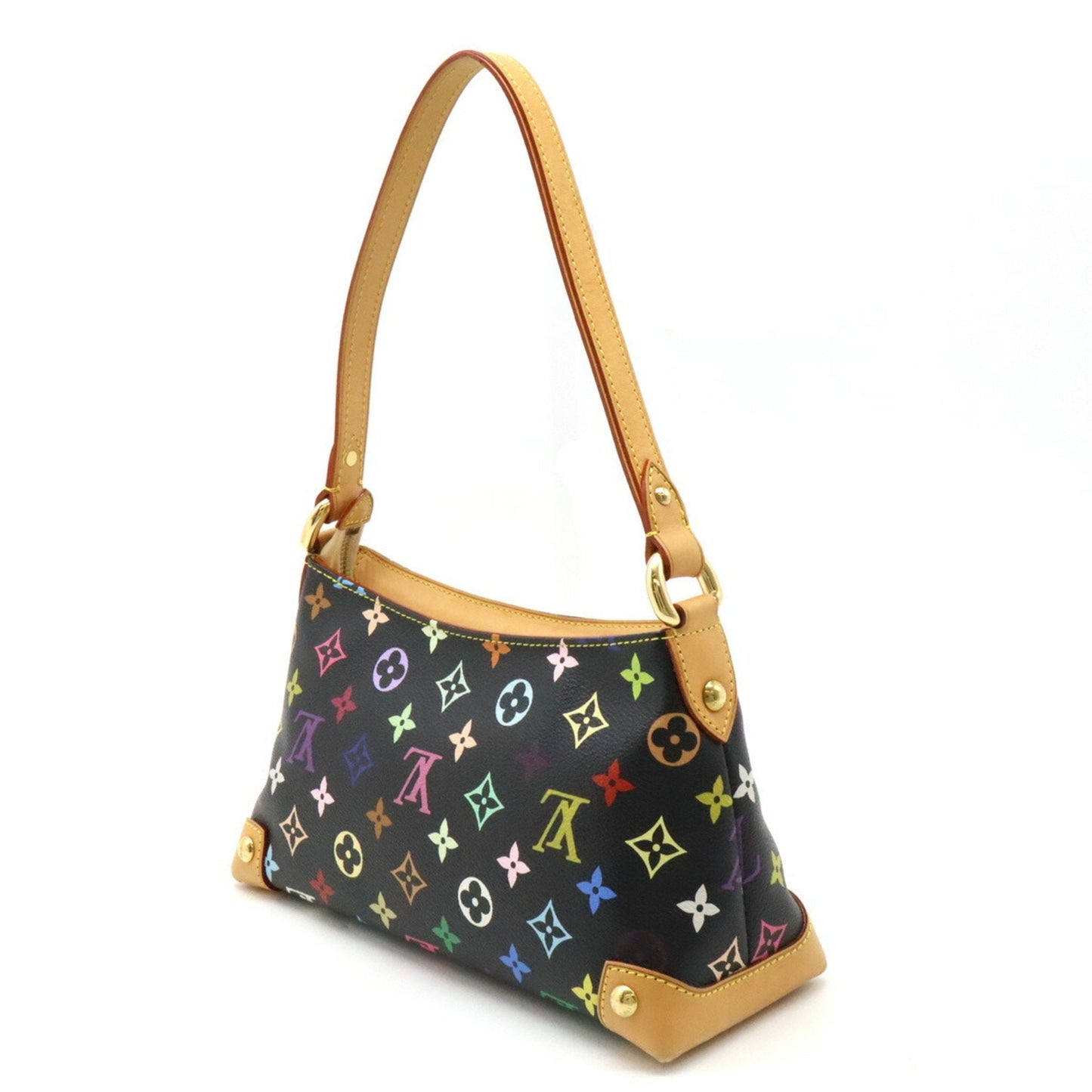 Louis Vuitton Noir Pvc Handbag Shoulder Bag