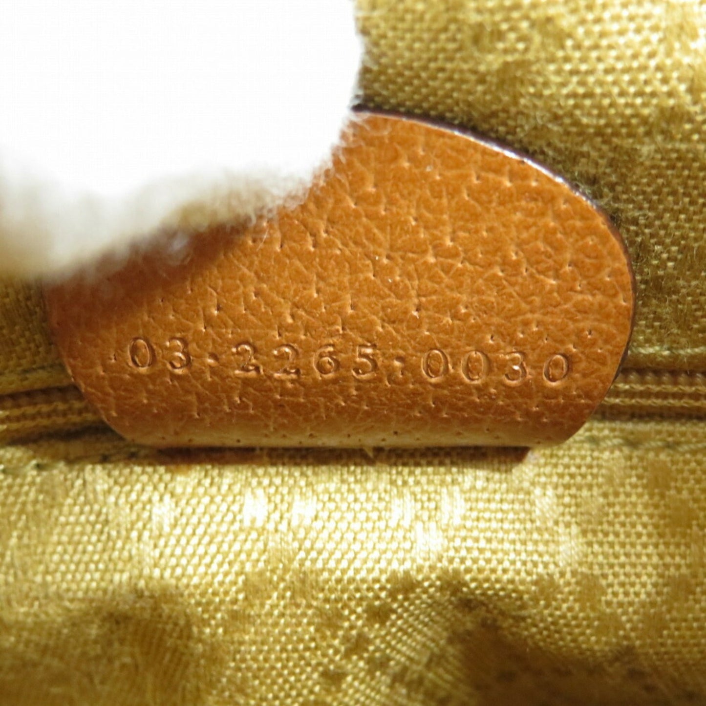 Gucci Bamboo Brown Bamboo Leather Backpack