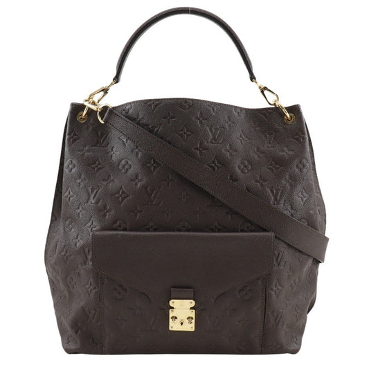 Louis Vuitton Brown Earth Monogram Empreinte Shoulder Bag ()