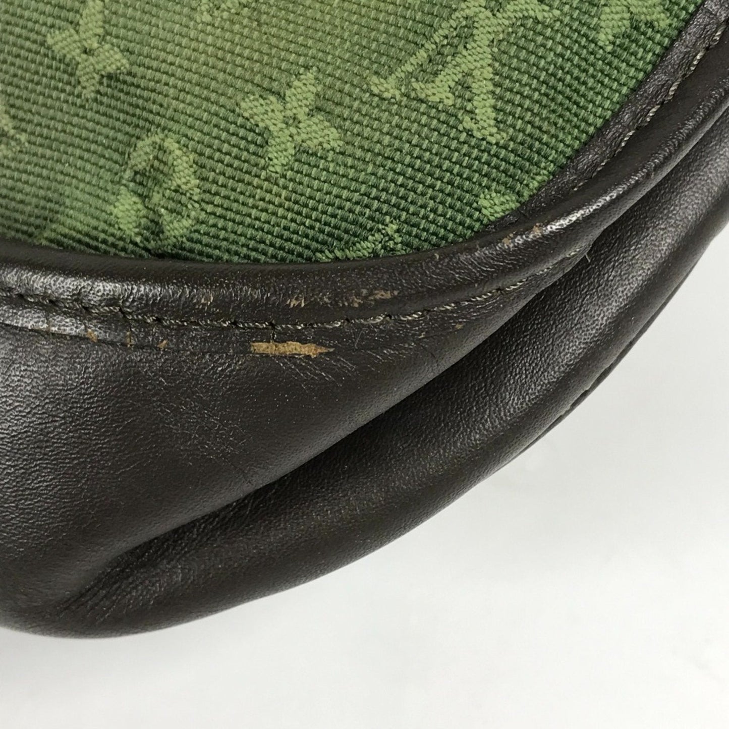 Louis Vuitton Khaki Monogram Pochette Shoulder Bag