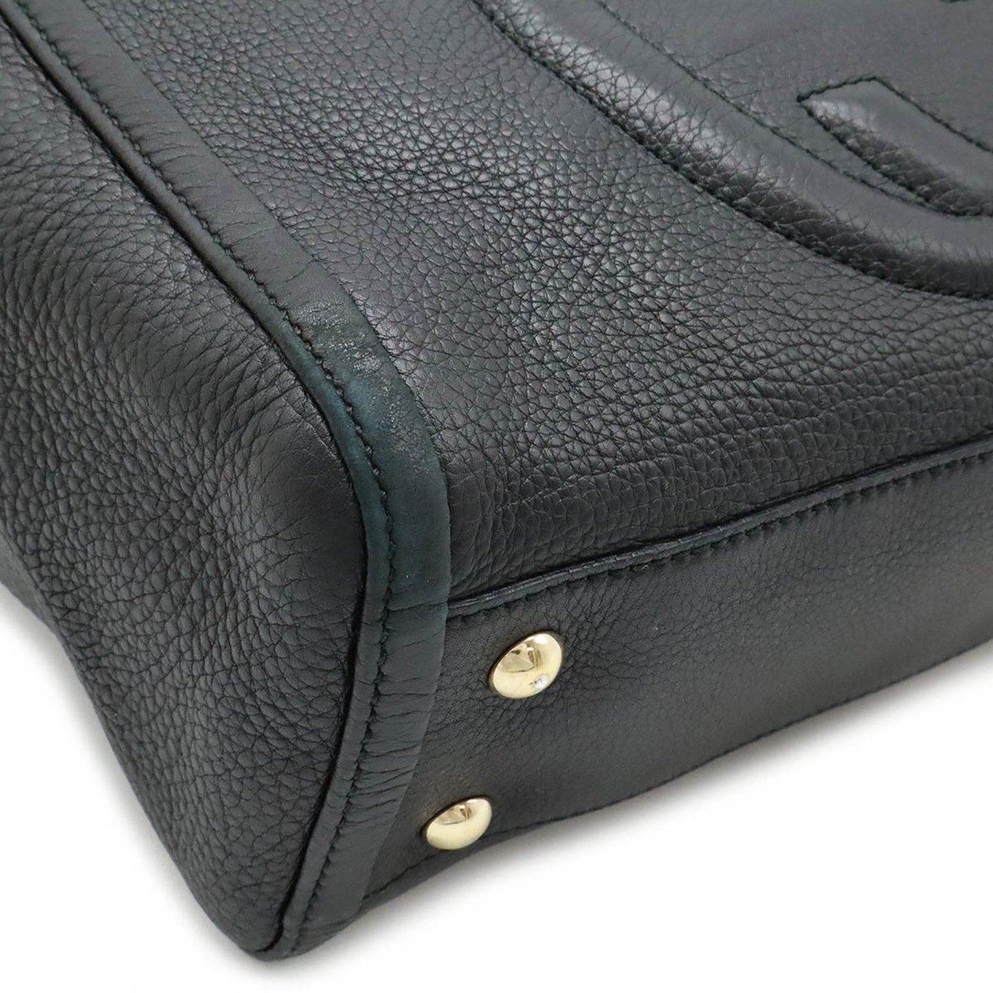 Gucci Soho Black Leather Handbag Tote Bag