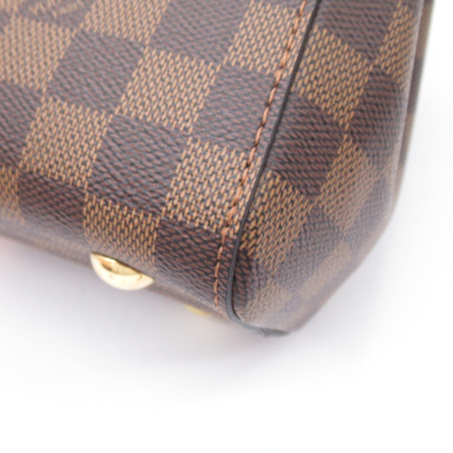 Louis Vuitton Brown Magnolia Coated Canvas Shoulder Bag