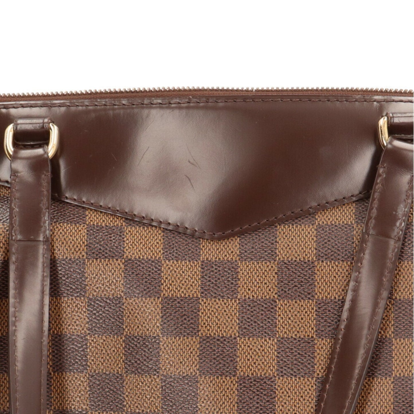 Louis Vuitton Damier Brown Damier Canvas Damier Canvas Shoulder Bag