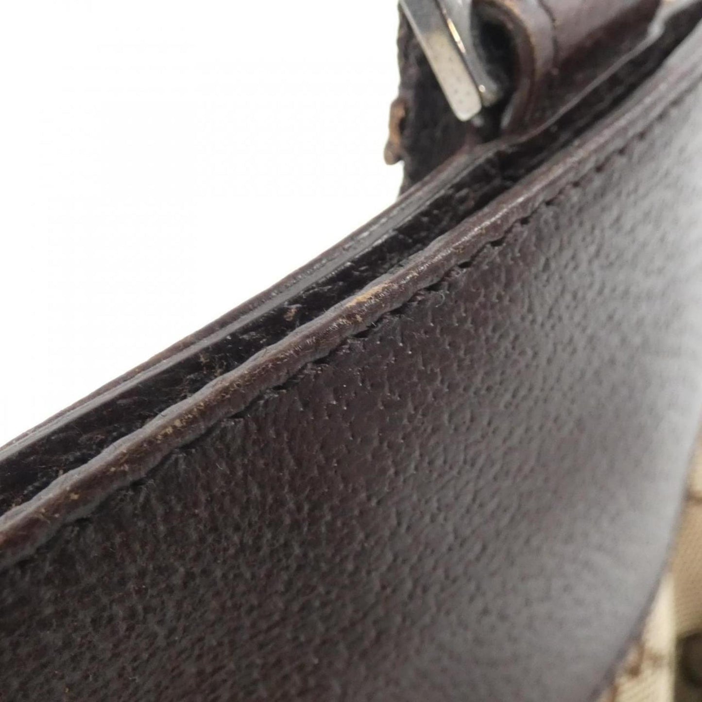 Gucci Gg Canvas Beige Brown Gg Canvas Shoulder Bag