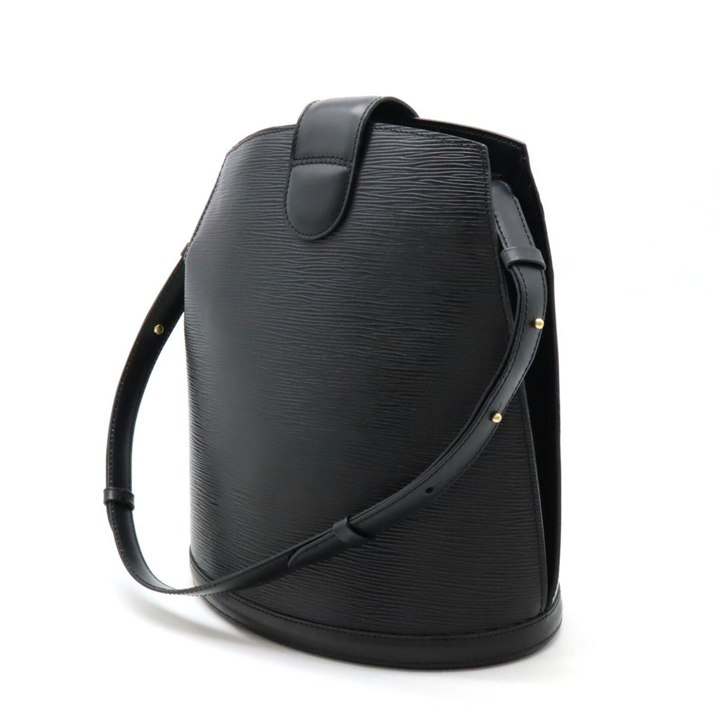 Louis Vuitton Noir Epi Leather Shoulder Bag