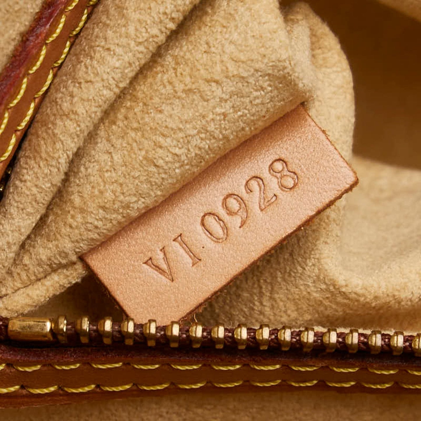 Louis Vuitton Brown Pvc Leather Shoulder Bag Tote Bag