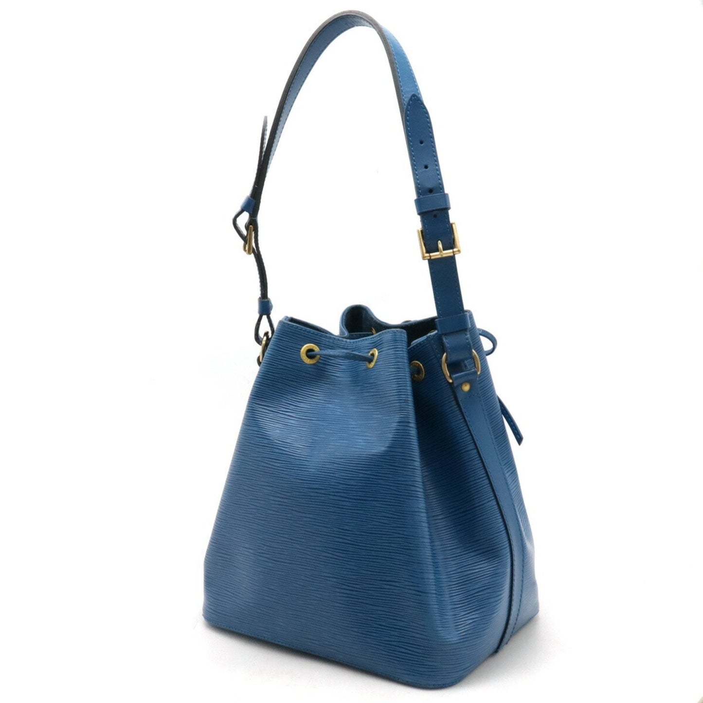 Louis Vuitton Epi Toledo Blue Epi Leather Shoulder Bag