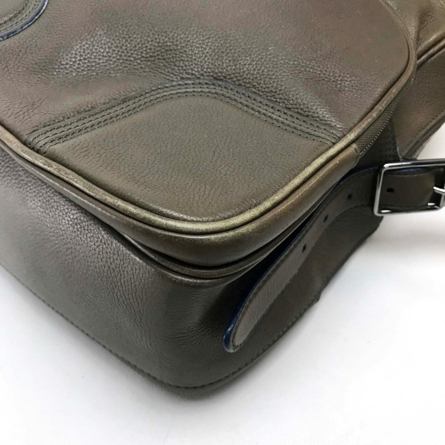 Louis Vuitton Brown Leather Shoulder Bag