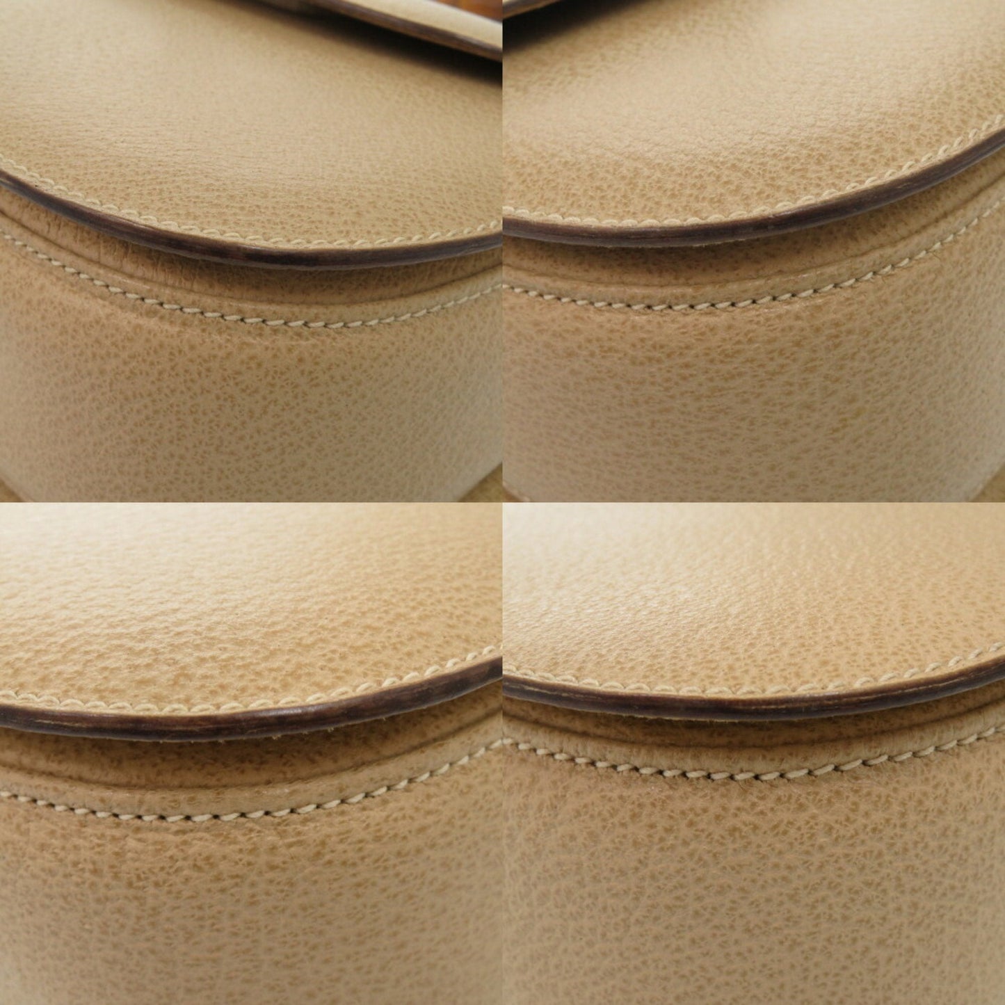 Gucci Beige Leather Handbag Shoulder Bag