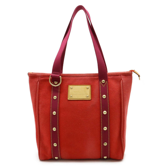 Louis Vuitton Purple Red Color Rouge Canvas Shoulder Bag Tote Bag ()