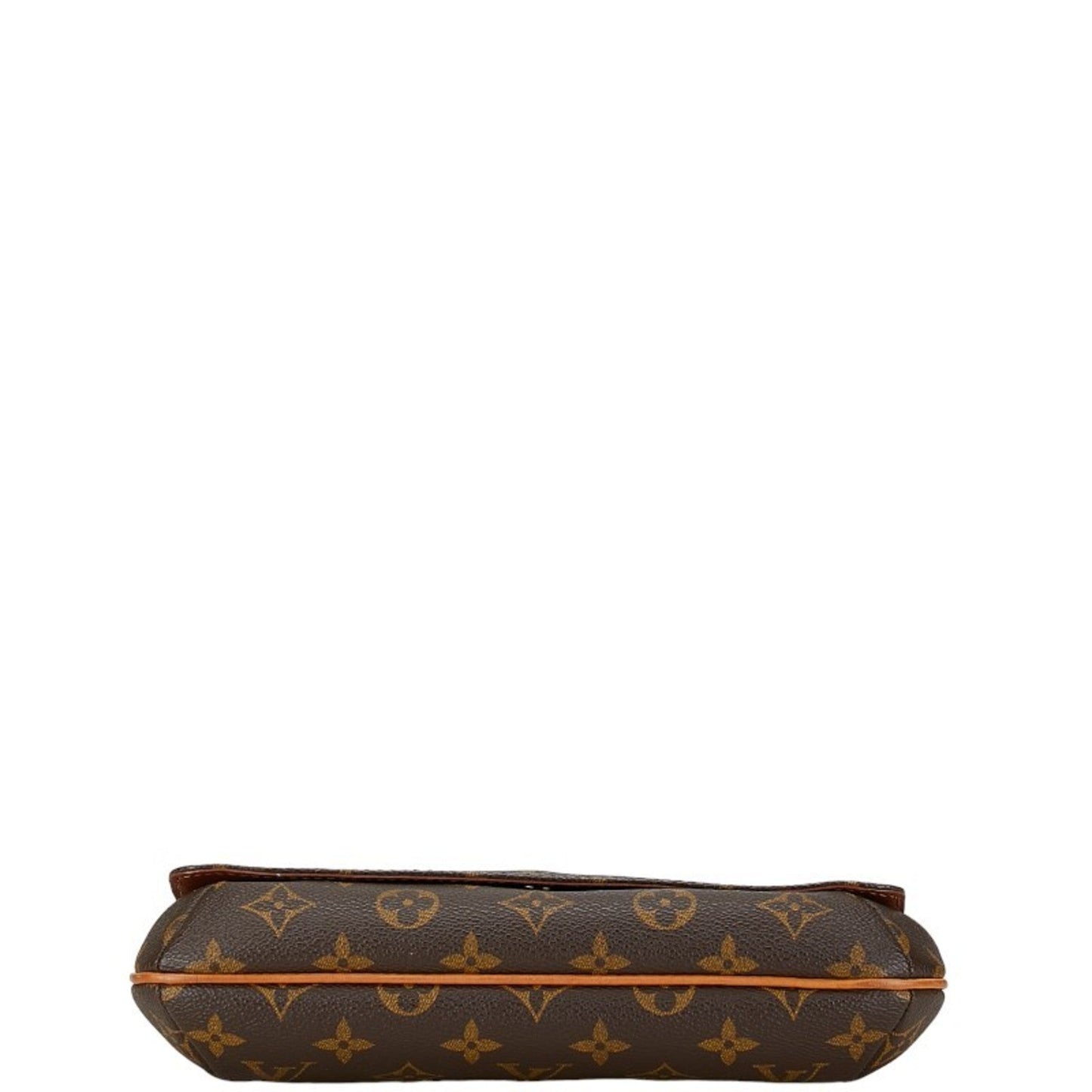 Louis Vuitton Brown Pvc Leather Handbag Shoulder Bag