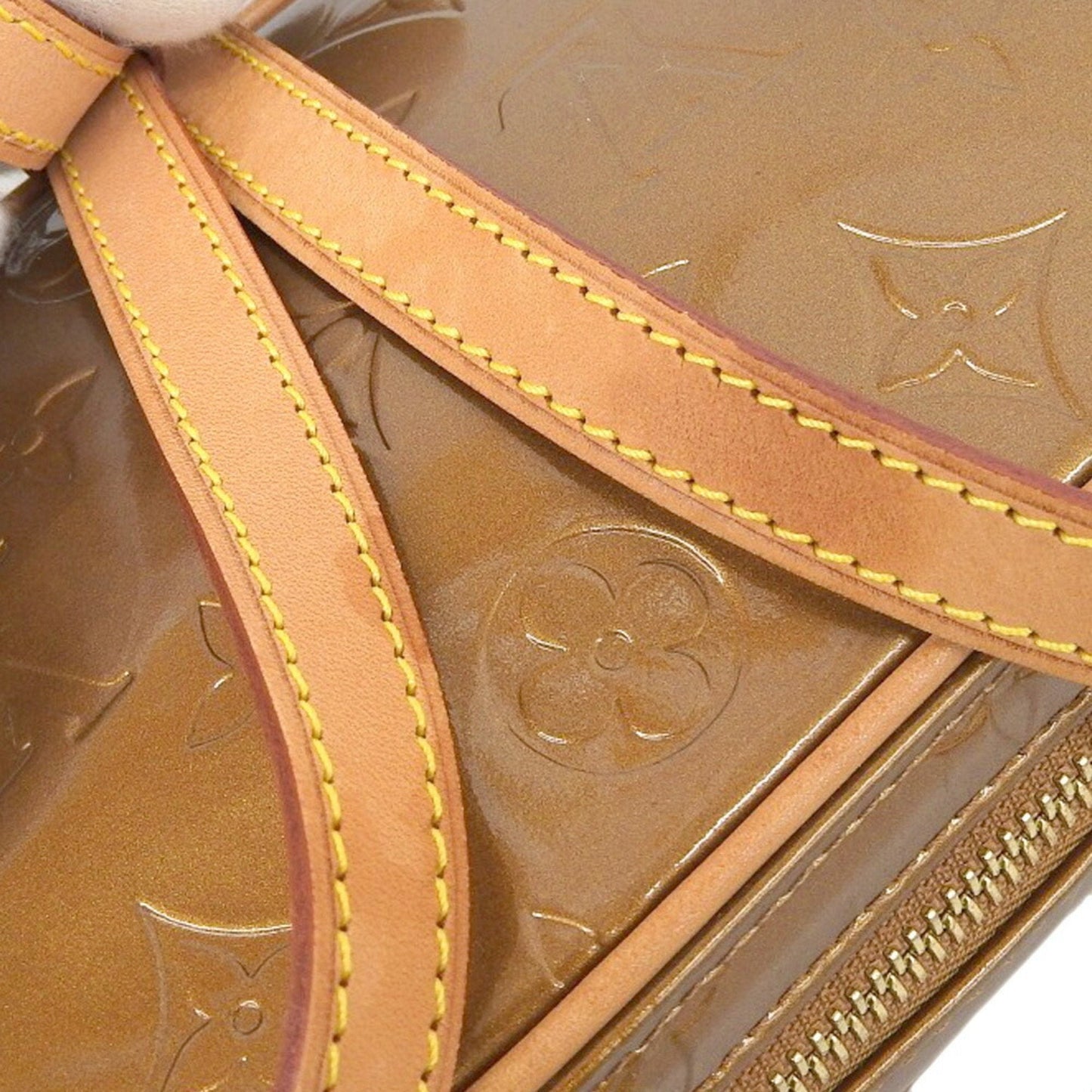 Louis Vuitton Vernis Bronze Brown Monogram Vernis Shoulder Bag