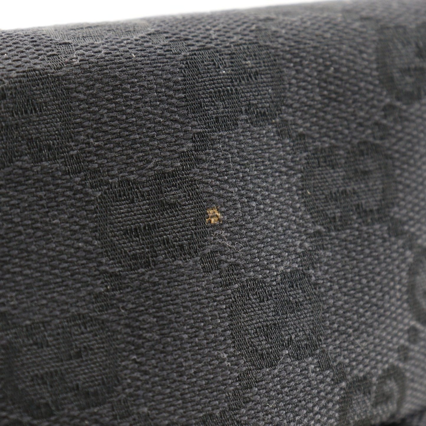 Gucci Black Gg Canvas Handbag