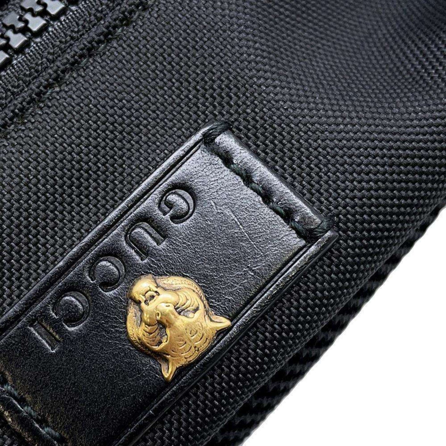 Gucci Black Nylon Sling Bag